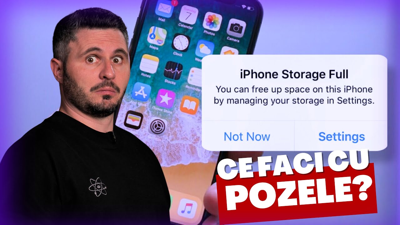 Ai rămas fără SPAȚIU PE TELEFON! - Ce faci cu POZELE?