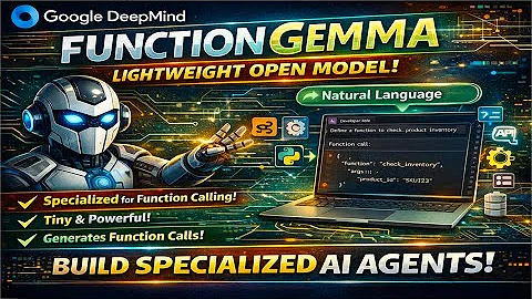 FunctionGemma:  The AI That Stops Talking and Starts Doing | Google's Specialized Action Model