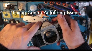 Fixing Canon AE-1 Program Auto firing issues