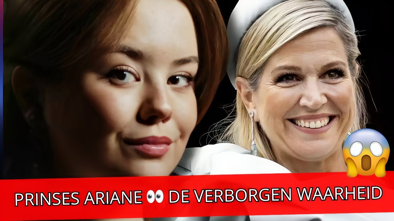 🔴PRINSES ARIANE VERRAST HEEL NEDERLAND 😱 MÁXIMA IN TRANEN