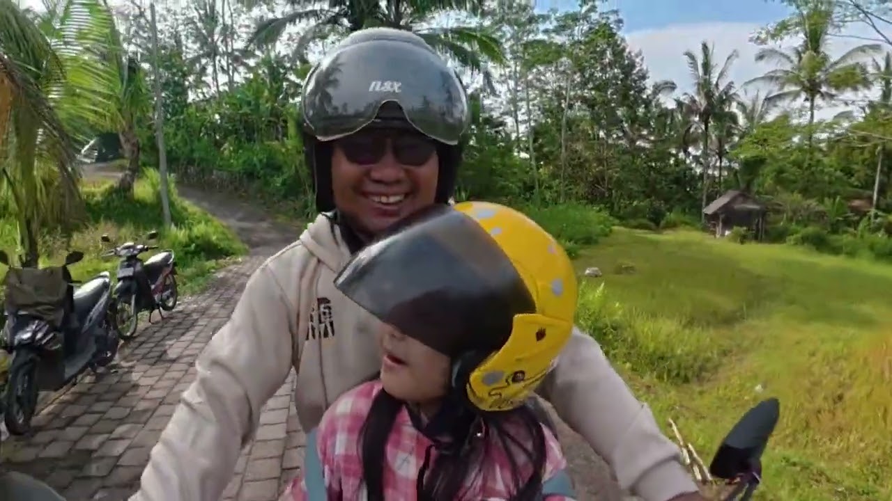 🔴RISHA BERSAMA AYAH MANDI AIR PANAS DI BELULANG PENEBEL DI ANTER OLEH SI DODO‼️