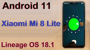 How to Update Android 11 in XIAOMI MI 8 LITE (Lineage OS 18.1) Custom Rom Install and Review