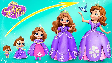 Princess Sofia the First Growing Up! 30 DIYs for LOL OMG