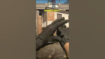 Barrels Molly On Overpass CS2 #shorts #cs