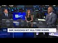 S&amp;P 500 and Nasdaq rise to new records