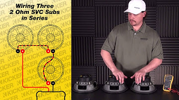 Subwoofer Wiring: Three 2 ohm SVC subs in Series vs. Parallel