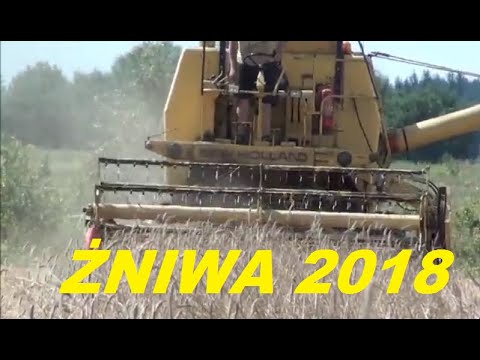 WAKACYJNY KLIMAT czyli Żniwa 2018 na Podlasiu II New Holland Clayson 1545 II
