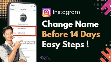 How To Change Instagram Name Before 14 Days