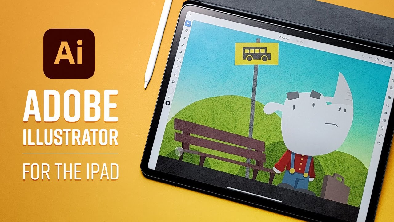 Adobe Illustrator For The Ipad First Impressions Youtube