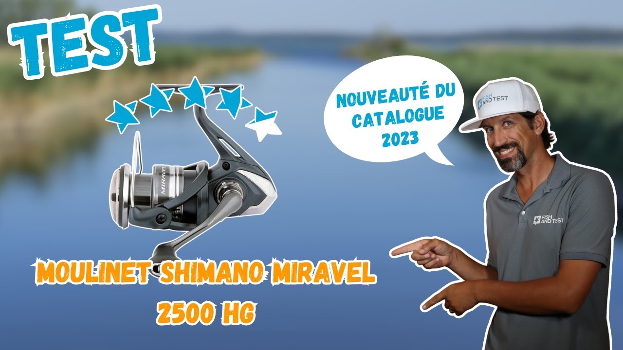 Spinning reel Shimano Miravel - Leurre de la pêche