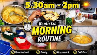 ☀️ MY REAL MORNING ROUTINE ☕🧸 WITH KIDS ✨5:30 AM → 2 PM