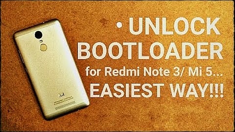 How to Unlock Bootloader Redmi Note 3!? Step-By-Step OFFICIAL Method!!!