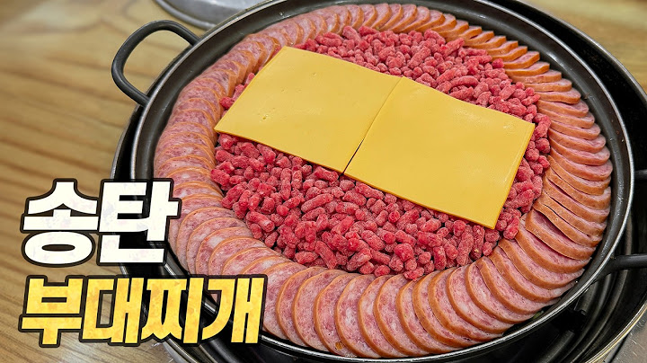 부대찌개 순례길 : 경기남부편 (평택 송탄, 수원) with 빠니보틀