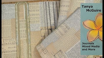 Making a LapBook with Lisa Part 7   Journal Folders and a Belly Band