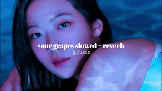 sour grapes - le sserafim » slowed + reverb