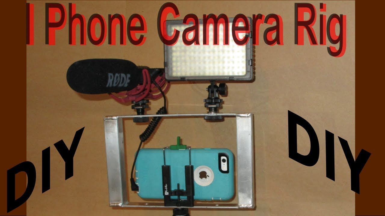 DIY: Cell Phone camera rig - YouTube