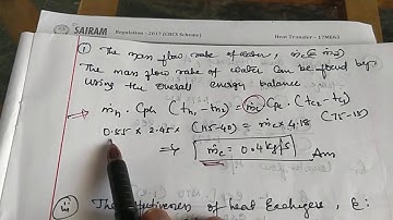 Lecturer video_17ME63_Module5_Problem is solved by using NTU Method _Anand K Joshi