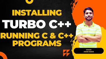 Installing Turbo C++ | Running C C++ Programs | In Hindi