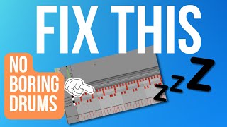 How to fix boring drums | Ableton Live Tutorial