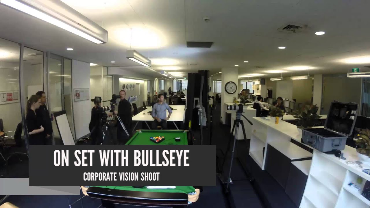 On Set with Bullseye: Corality Shoot