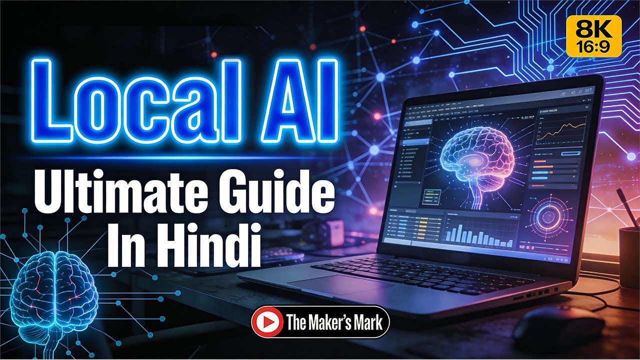 Local AI | Ultimate Guide In Hindi | The Maker's Mark