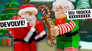 PAPAI NOEL e ELFO INVADIRAM o MURDER MYSTERY 2! 🎅🎄[ROBLOX]