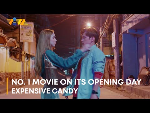 'EXPENSIVE CANDY' is THE NO. 1 MOVIE ON ITS OPENING DAY! | Now showing in cinemas nationwide