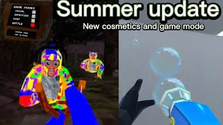 NEW gorilla tag summer update is FINALLY here (new cosmetics and game mode)