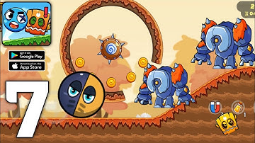 Ball V - Red Boss Challenge Gameplay Walkthrough Part 7 Levels 72-83(Android, iOS) New Update