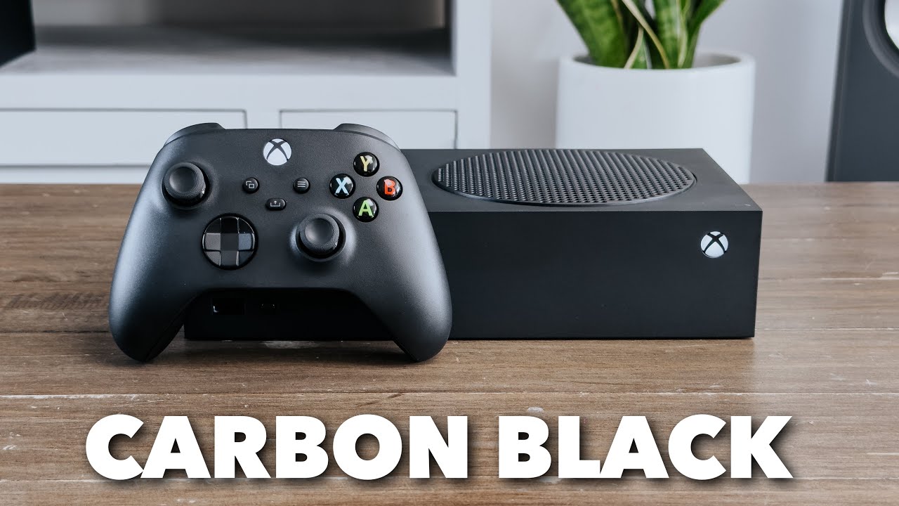 NEW Xbox Series S: Carbon Black Edition - YouTube