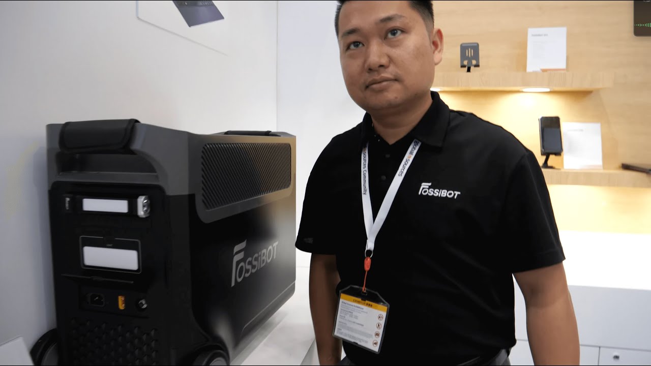 Fossibot, a portable power station brand from China, is releasing its first  solar generator in the US & Japan..