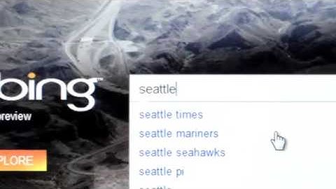 Bing A better way to search from Microsoft