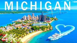 Michigan 4K Great Lakes Paradise Crystal Shores Scenic Summer Vibes Deep House 2026