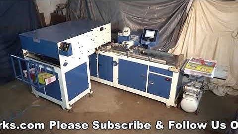 AUTOMATIC EXERCISE NOTEBOOK (COPY) MAKING MACHINE (STITCHING+FOLDING+SQUARING+CUTTING)M- 9501017102