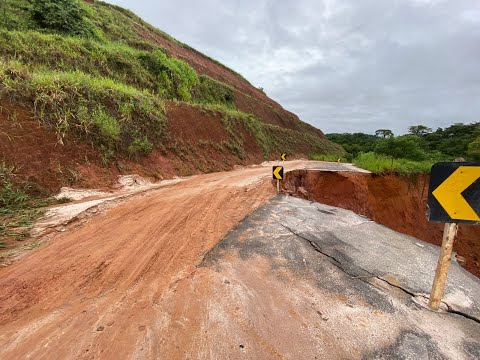 TRÂNSITO IMPEDIDO DE CAMINHÕES NA RODOVIA DE ACESSO PARA CONCEIÇÃO DE IPANEMA