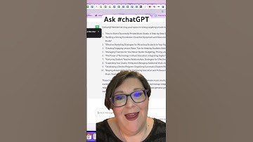 Ask ChatGPT to creat a list of blog post topics #blogging #blogtips #chatgpt #chatgpthack #