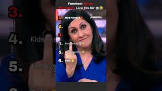 Ranking FUNNIEST News Bloopers 😂 #viral #shorts #comedy