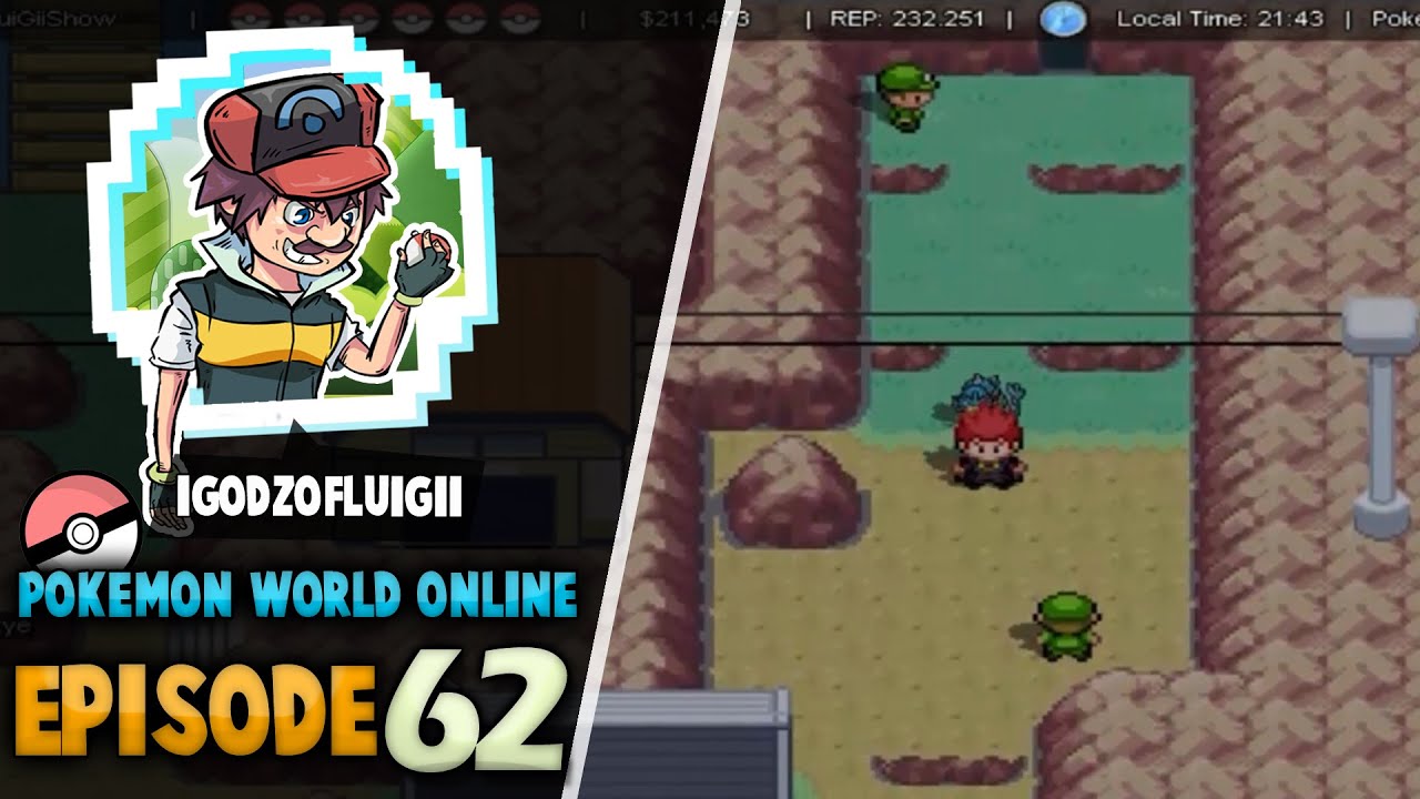 Pokemon World Online Episode 62 "Route 44 & Blackthorn City" YouTube