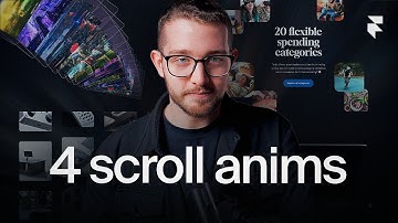 Top 4 Crazy Scroll Animation Examples in Framer