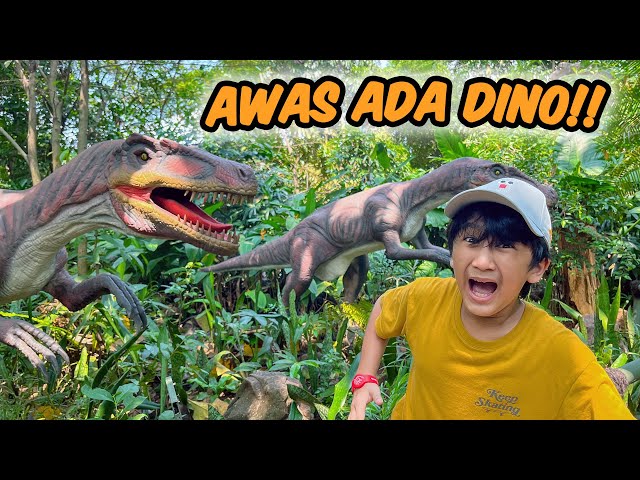 Ziyan Dikejar Dino Lepas? Petualangan Dinosaurus Taman Legenda TMII class=