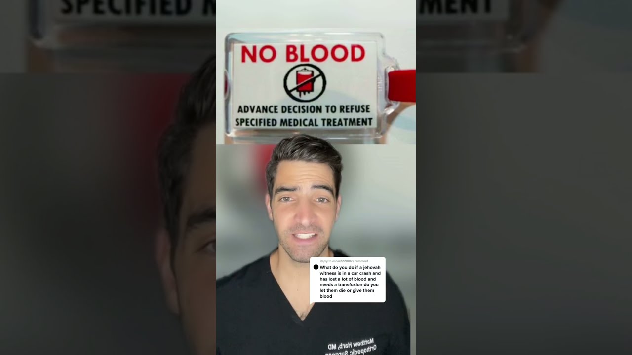 Will Jehovah S Witness Accept Blood And How Does This Make Surgery Harder 