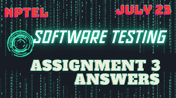 Assignment 3  | Software Testing Week 3  | NPTEL @HanumansView