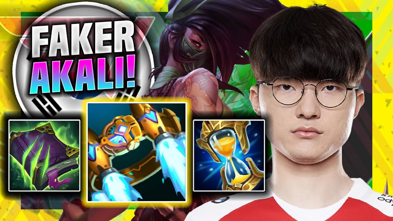FAKER IS A BEAST WITH AKALI! - T1 Faker Plays Akali Mid vs Yasuo ...
