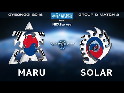StarCraft 2 - Maru vs. Solar [TvZ] - Group D Match 2 - IEM Gyeonggi 2016