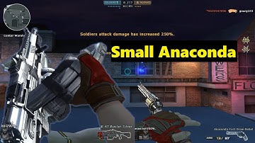 Crossfire NA 2.0 : AK47 Buster Silver - Anaconda Fast Draw Small - Hero Mode X - Zombie V4