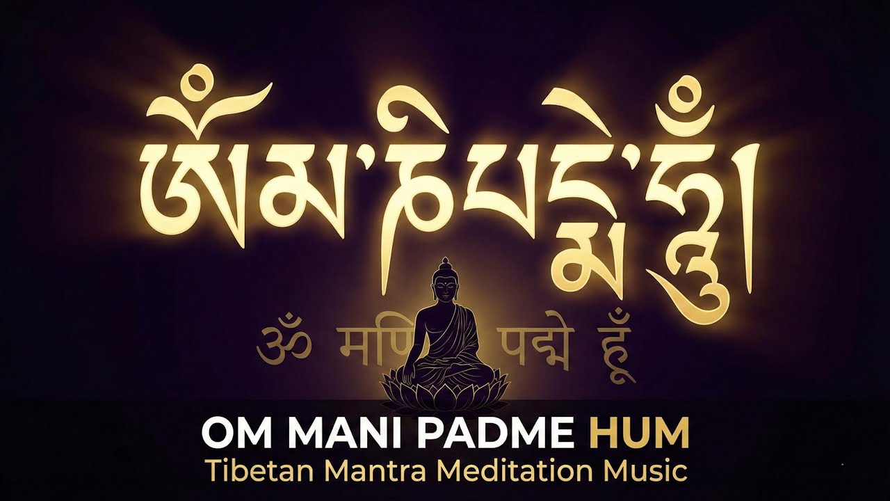 Om Mani Padme Hum 108 Times | Tibetan Buddhist Mantra Meditation | Healing Chant for Inner Peace