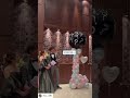 バルーンの色でお子様の性別がわかるジェンダーリビールバルーン🎈 🎬@rina__520 さん(Instagram) #ハナユメ#披露宴演出#ジェンダーリビール#お子様性別発表#パパママ婚