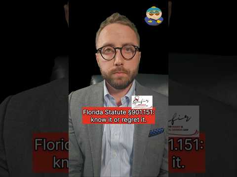 LAWYER: What To Do When Police Detain You (Florida Stop and Frisk Law)