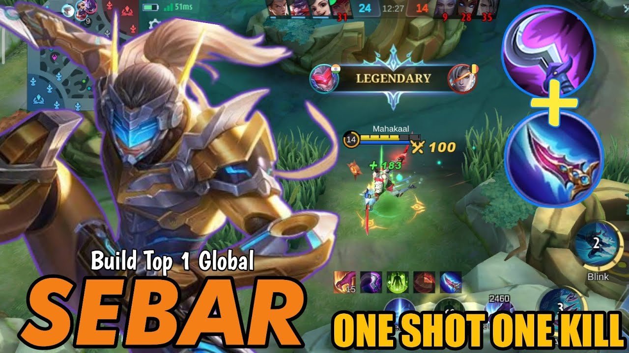 Sebar with this op item ( one shot one kill )_Build Top 1 Global Sebar_MLBB