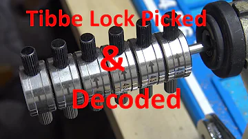 (495) Jaguar Tibbe Lock Picked & Decoded